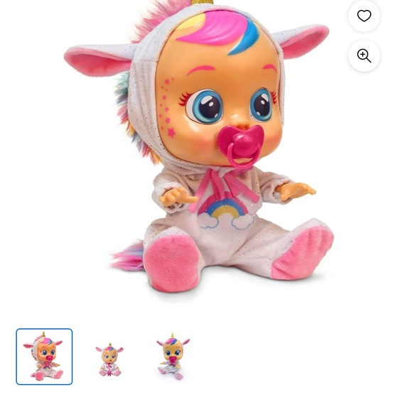 Baby’s toy LED LIGHT UP DOLL!! Sleepytime dreamy cry baby!! 😭 - Picture 4 of 16